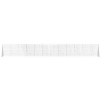 Produktbild för Kaninbur Silver 650 x 100 x 85 cm Galvaniserat Stål