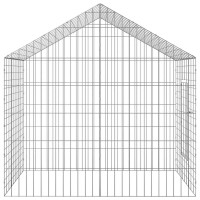 Produktbild för Kaninbur Silver 100 x 78 x 78 cm Galvaniserat Stål