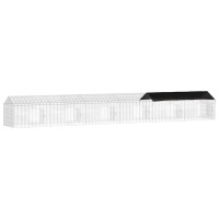 Produktbild för Kaninbur Silver 600 x 78 x 78 cm Galvaniserat Stål