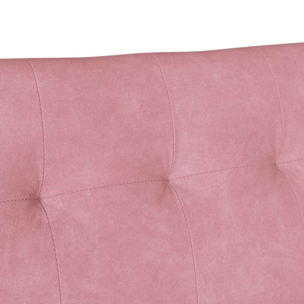Produktbild för Chesterfield Bänk Rosa 112 x 65,5 x 75 cm Sammet