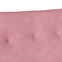 Produktbild för Chesterfield Bänk Rosa 112 x 65,5 x 75 cm Sammet