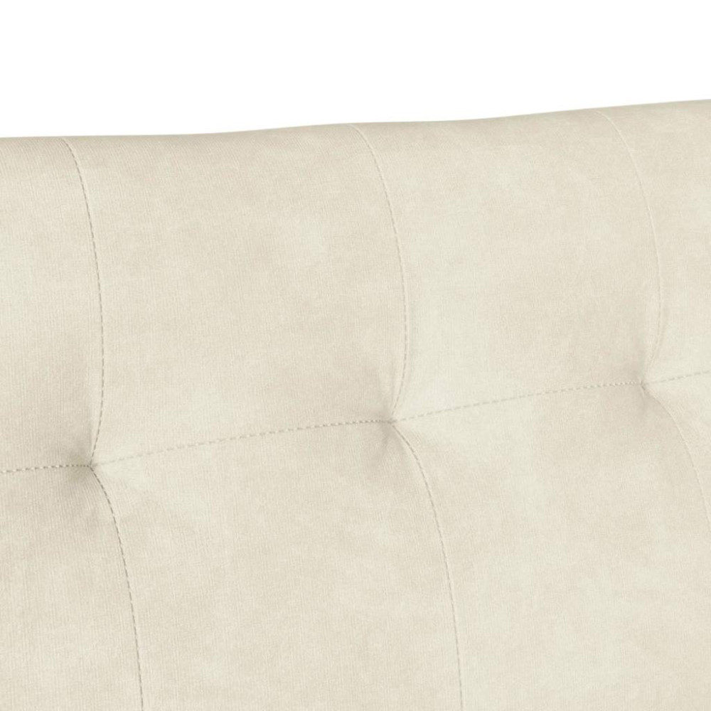 Produktbild för Chesterfield Bänk Kräm 112 x 65,5 x 75 cm Sammet