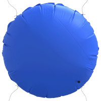 Produktbild för Vinter Pool Kudde Blå Ø 310 x 180 cm PVC