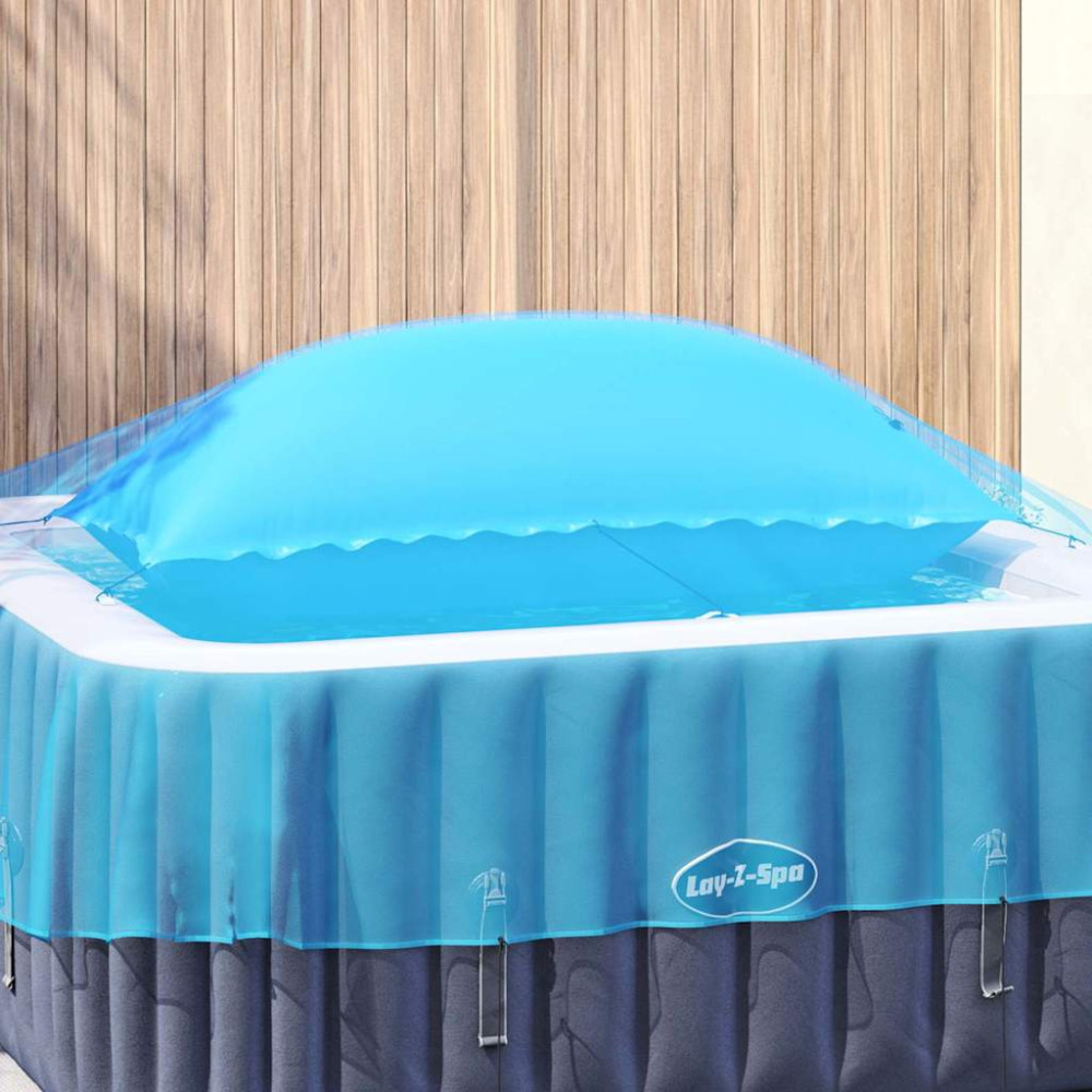 Produktbild för Vinter Pool Kudde Blå 380 x 180 x 140 cm PVC