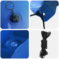 Produktbild för Vinter Pool Kudde Blå 460 x 230 x 160 cm PVC