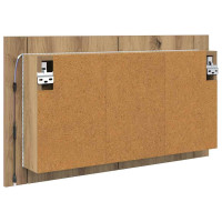 Produktbild för Badrumsspegelskåp Artisan Ek 80 x 12 x 45 cm Konstruerat trä