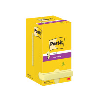 Produktbild för Post-it Super Sticky R330-12SSCY - Z-notes - 76 x 76 mm - 1080 ark (12 x 90)