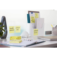 Produktbild för Post-it Super Sticky R330-12SSCY - Z-notes - 76 x 76 mm - 1080 ark (12 x 90)