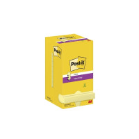 Produktbild för Post-it Super Sticky R330-12SSCY - Z-notes - 76 x 76 mm - 1080 ark (12 x 90)
