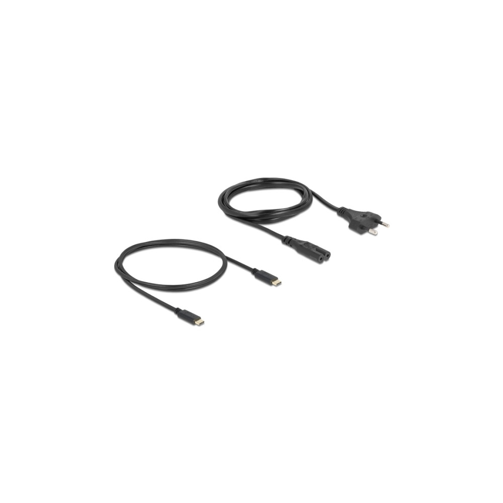 Produktbild för Delock - strömadapter - GaN, 3 x USB-C PD 3.1 och 1 x USB-A med 145W strömadapter EU/US/UK - 145 Watt