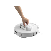 Produktbild för Roborock Qrevo Curv 5A1, Utan påse, Svart, Vit, Rund, Dammpå...