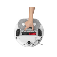 Produktbild för Roborock Qrevo Curv 5A1, Utan påse, Svart, Vit, Rund, Dammpå...