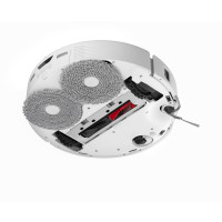 Produktbild för Roborock Qrevo Curv 5A1, Utan påse, Svart, Vit, Rund, Dammpå...