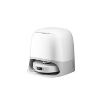 Produktbild för Roborock Qrevo Curv 5A1, Utan påse, Svart, Vit, Rund, Dammpå...