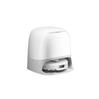 Produktbild för Roborock Qrevo Curv 5A1, Utan påse, Svart, Vit, Rund, Dammpå...