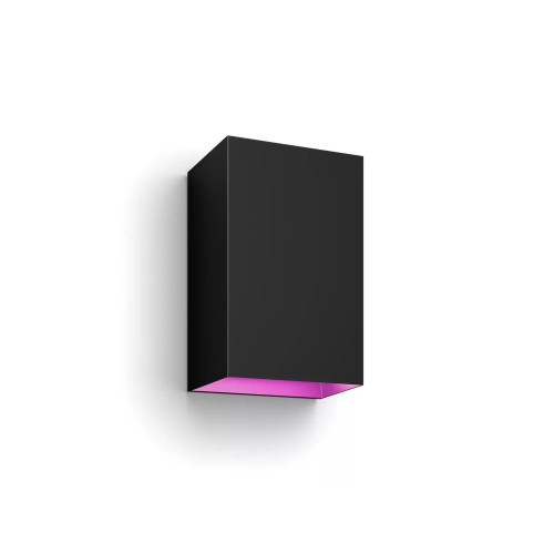 Philips Philips Hue White and Color Ambiance Resonate - vägglampa - LED x 2 - 8 W - 2000-6500 K - svart