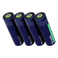 Produktbild för Trust batteri - USB-C - med batteri - 4 x AA-typ
