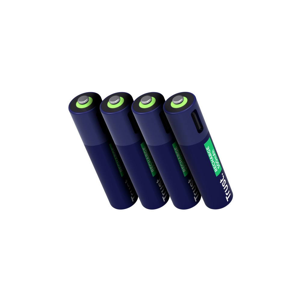 Produktbild för Trust batteri - USB-C - med batteri - 4 x AAA