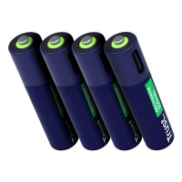 Produktbild för Trust batteri - USB-C - med batteri - 4 x AAA