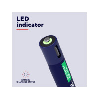 Produktbild för Trust batteri - USB-C - med batteri - 4 x AAA