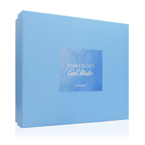 Davidoff Davidoff Cool Water Woman eau de toilette for women 100 ml + tělové mléko 75 ml + sprchový gel 75 ml gift set
