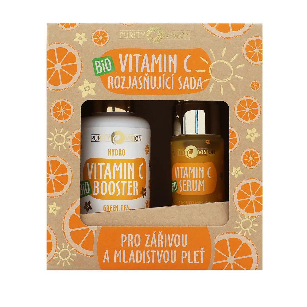 Produktbild för Purity Vision Bio Vitamin C SET (Booster 100ml + Serum 30ml)