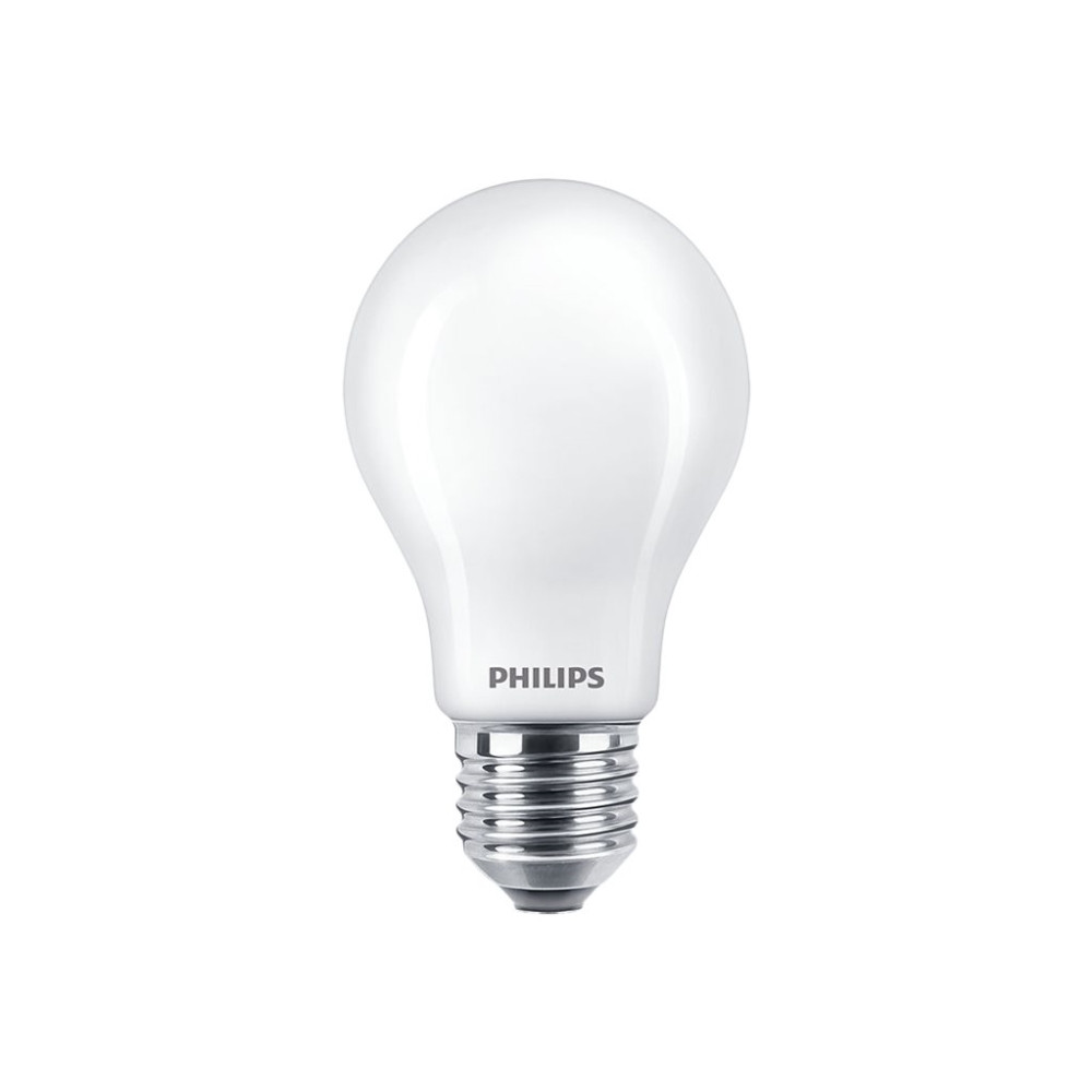 Produktbild för Philips LED Classic - LED-glödlampa - form: A60 - glaserad finish - E27 - 10.5 W - varmt ljus - 2200-2700 K