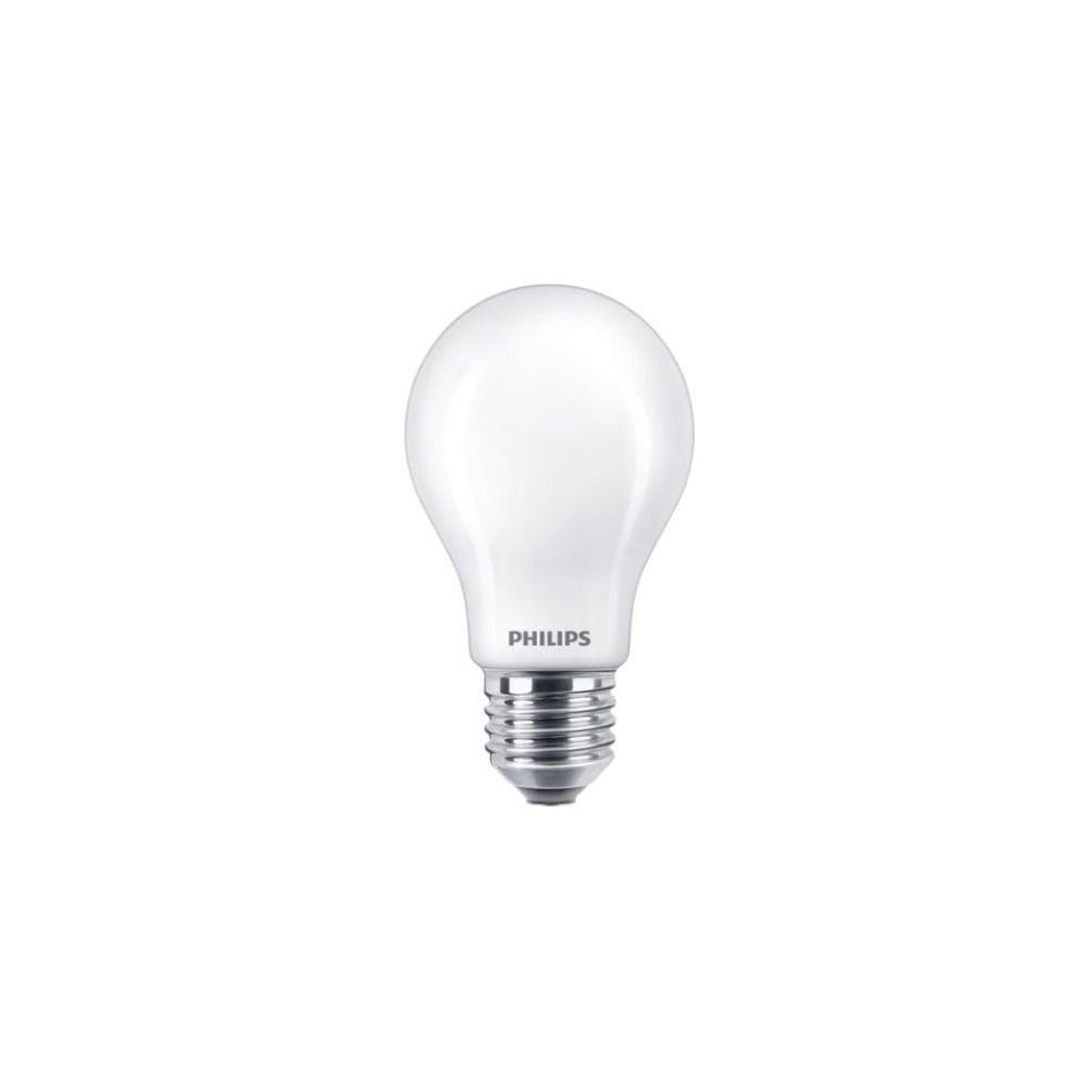 Produktbild för Philips LED Classic - LED-glödlampa - form: A60 - glaserad finish - E27 - 10.5 W - varmt ljus - 2200-2700 K