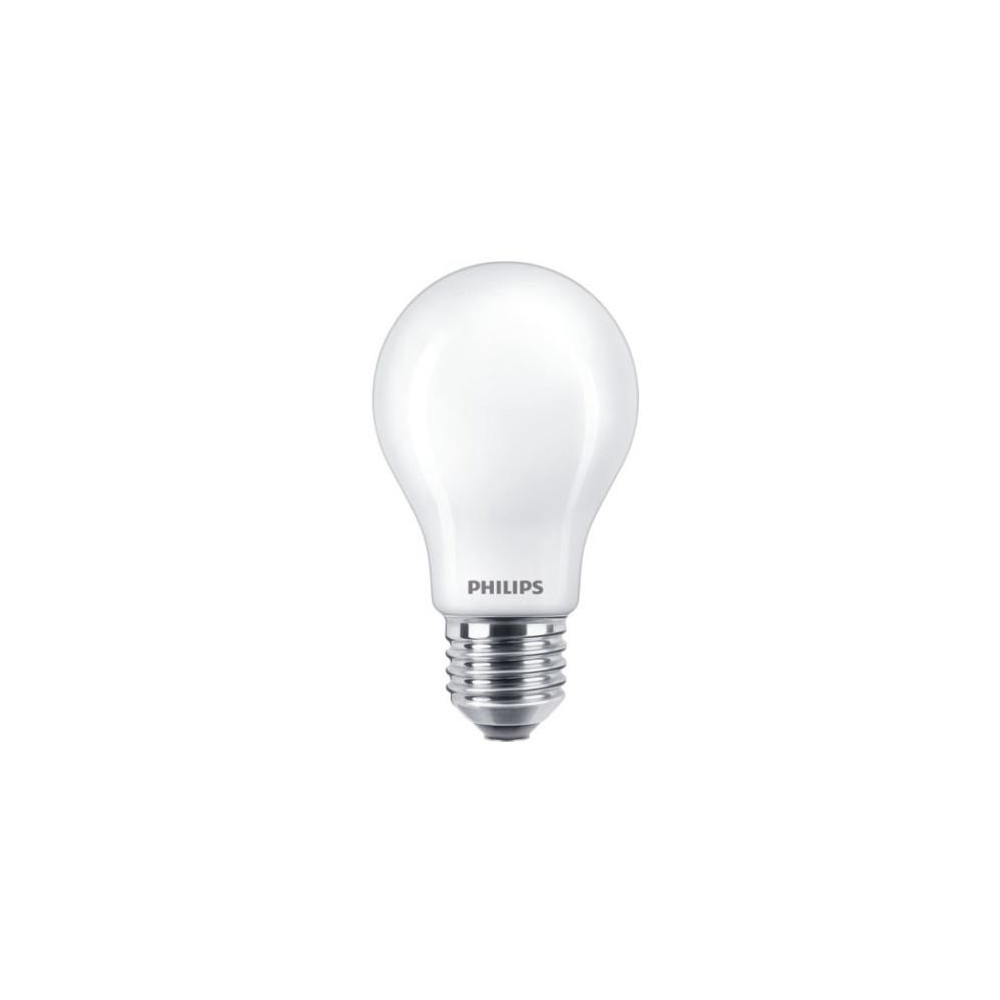 Produktbild för Philips LED Classic - LED-glödlampa - form: A60 - glaserad finish - E27 - 10.5 W - varmt ljus - 2200-2700 K