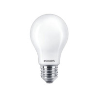 Produktbild för Philips LED Classic - LED-glödlampa - form: A60 - glaserad finish - E27 - 10.5 W - varmt ljus - 2200-2700 K