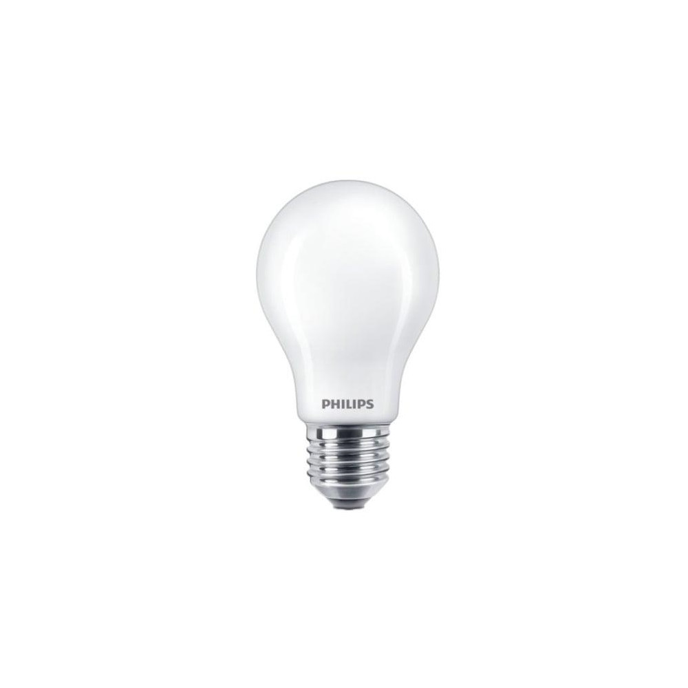 Produktbild för Philips LED Classic - LED-glödlampa - form: A60 - glaserad finish - E27 - 10.5 W - varmt ljus - 2200-2700 K