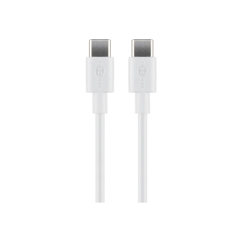 Produktbild för goobay - USB typ C-kabel - 24 pin USB-C till 24 pin USB-C - 1 m