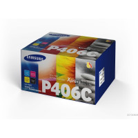Produktbild för HP CLT-P406C - 4-pack - svart, gul, cyan, magenta - original - tonerkassett (SU375A)