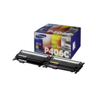 Produktbild för HP CLT-P406C - 4-pack - svart, gul, cyan, magenta - original - tonerkassett (SU375A)