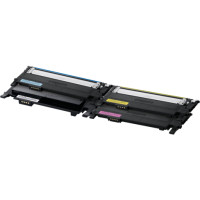 Produktbild för HP CLT-P406C - 4-pack - svart, gul, cyan, magenta - original - tonerkassett (SU375A)