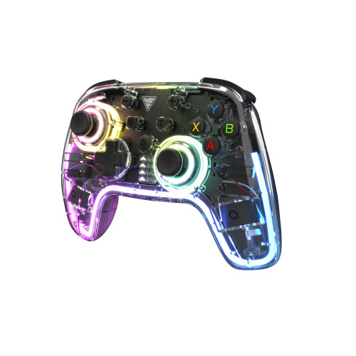 DragonShock Controller Orion Glow RGB PC Transp.