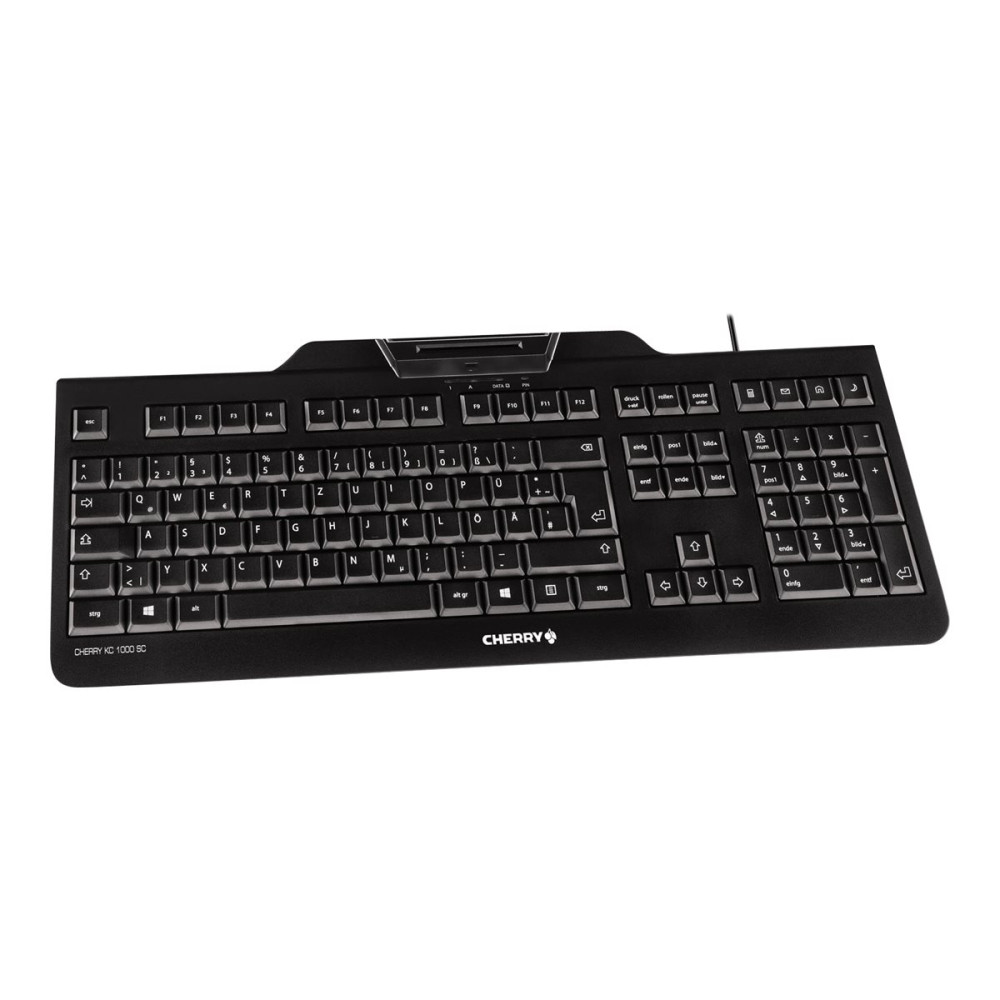 Produktbild för CHERRY KC 1000 SC - tangentbord - fransk - svart Inmatningsenhet