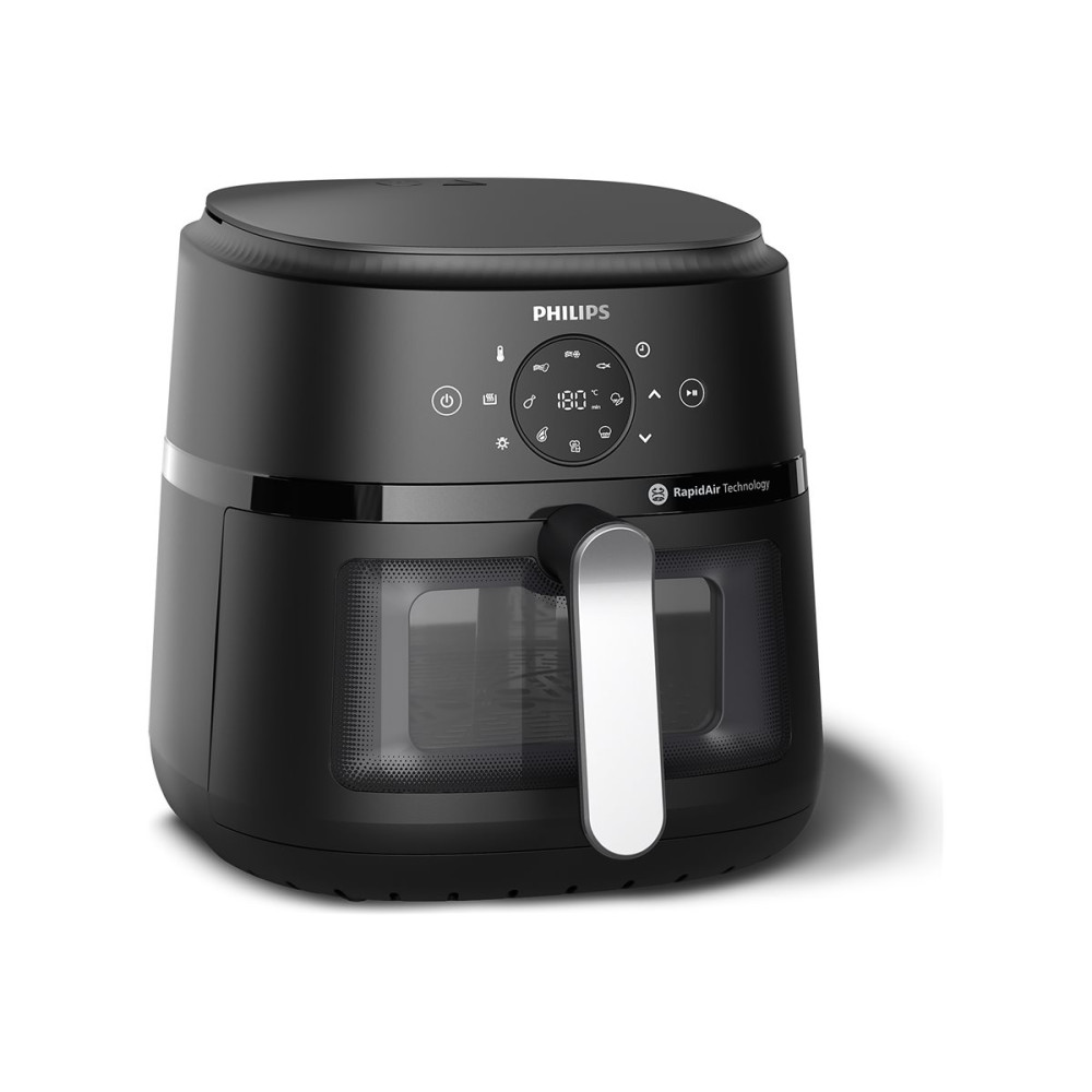 Produktbild för Philips 2000 Series NA231 - varmluftsfritös - svart/silver
