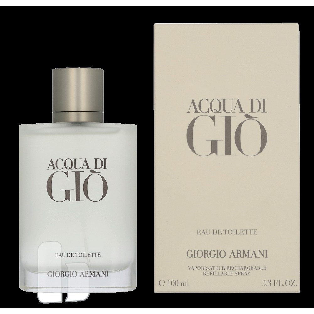 Produktbild för Armani Acqua Di Gio Pour Homme Edt Spray Refillable 100 ml Herr