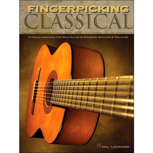 OMNIBUS PRESS FINGERPICKING CLASSICAL GTR TAB (häftad, eng)