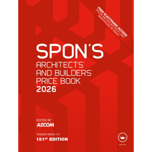 Taylor & francis ltd Spon's Architects' and Builders' Price Book 2026 (inbunden, eng)