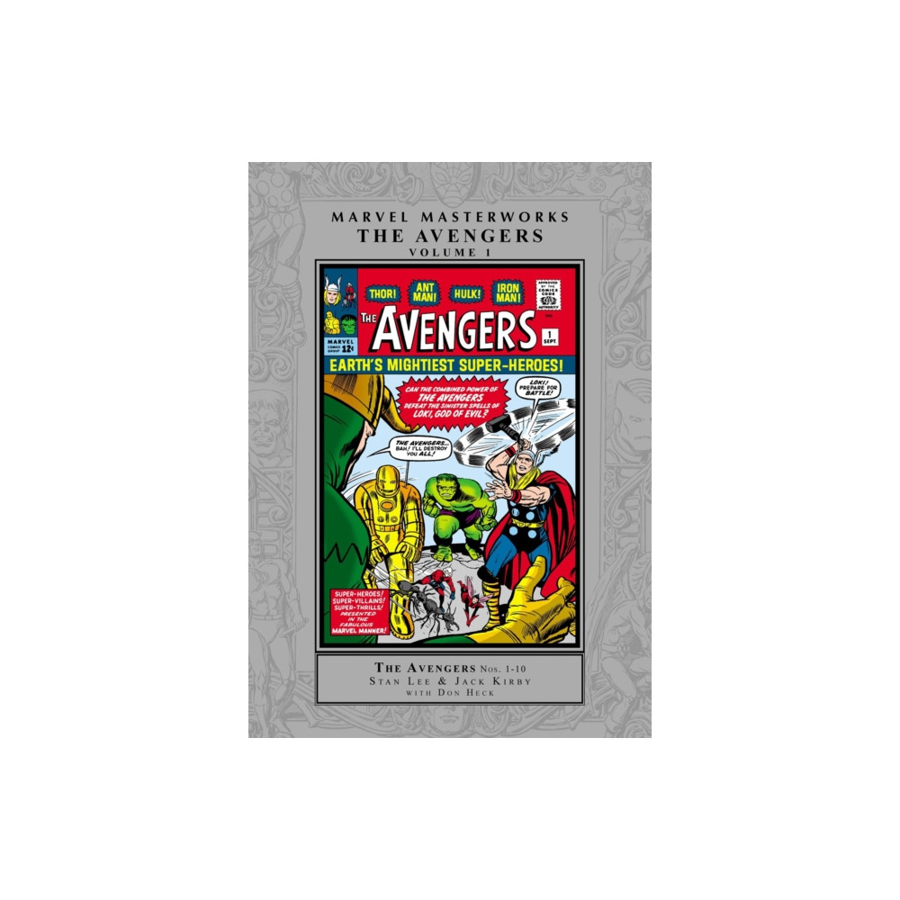 Produktbild för Marvel Masterworks: The Avengers Vol. 1 (inbunden, eng)
