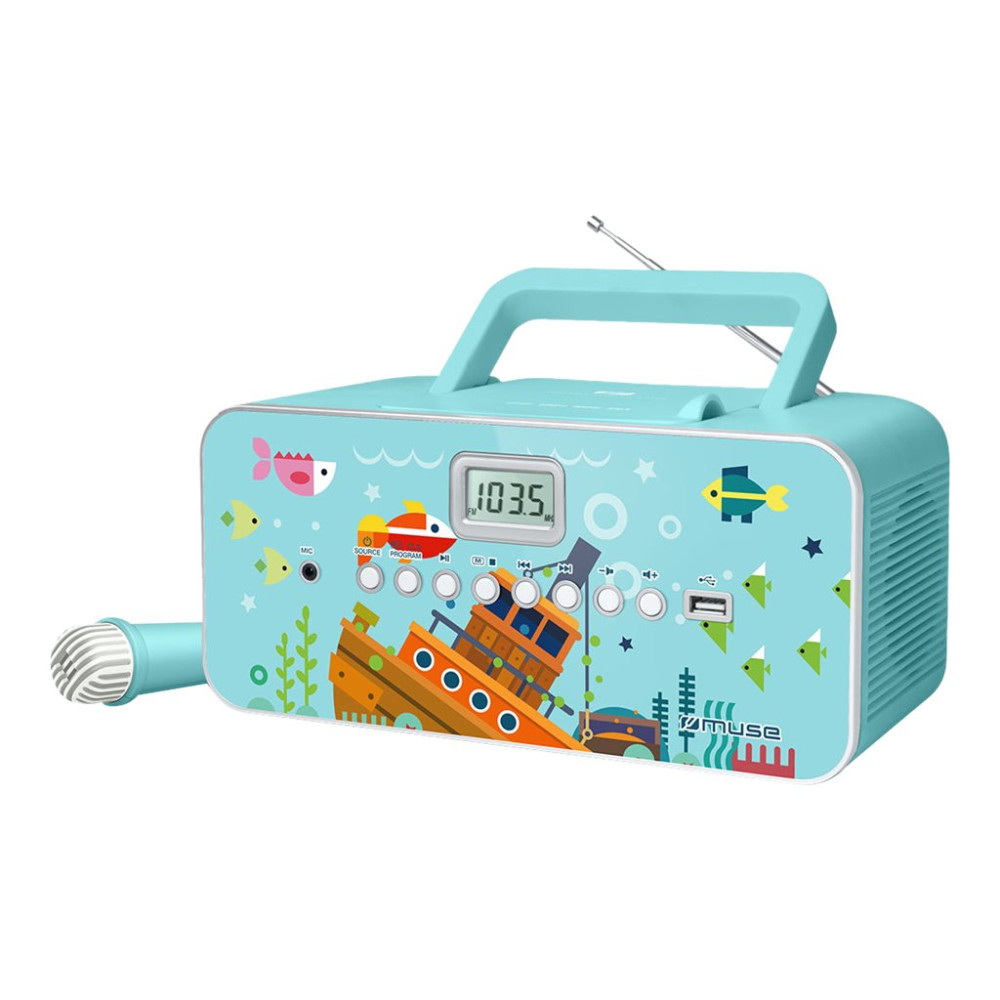 Produktbild för Muse M-29 KB - boombox - CD, USB-radio