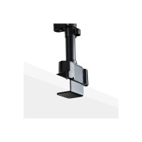 Produktbild för StarTech.com Desk Mount Dual Monitor Arm, Full Motion Monitor Mount for 2x VESA Displays up to 32" (up to 17lb/8kg), Ergonomic Vertical Stackable Arms, Articulating, Height Adjustable - Pole Mount, C-Clamp/Grommet (ARMDUALPIVOT) monteringssats - dubbel ar