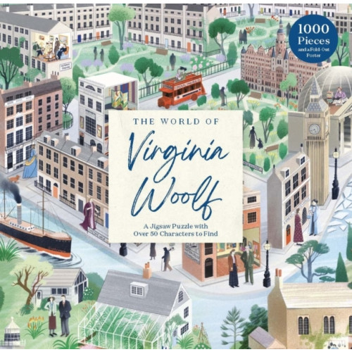Virginia Woolf Pussel The World of Virginia Woolf 1000 bitar