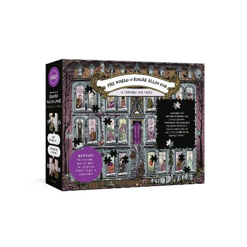 Jacqui Oakley The World of Edgar Allan Poe: A Conversation Puzzle: 500-Piece Puzzle: A Jigsaw Puzzle for Adults