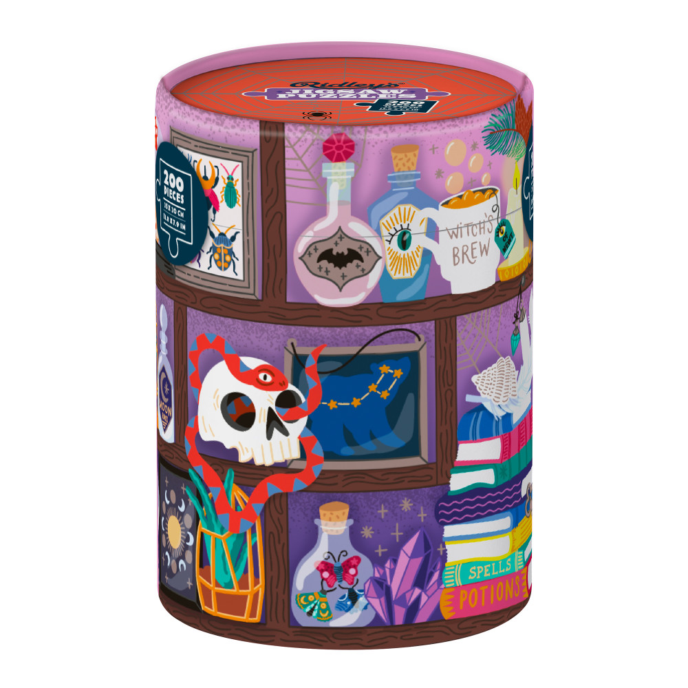 Produktbild för Spooky Curiosities 200-Piece Jigsaw Puzzle