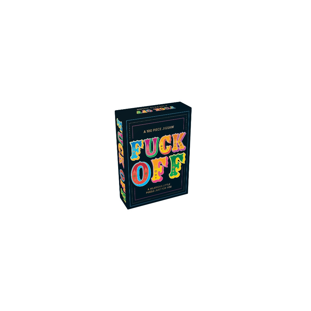Produktbild för Fuck Off: A Hilarious Little 100-Piece Jigsaw Puzzle