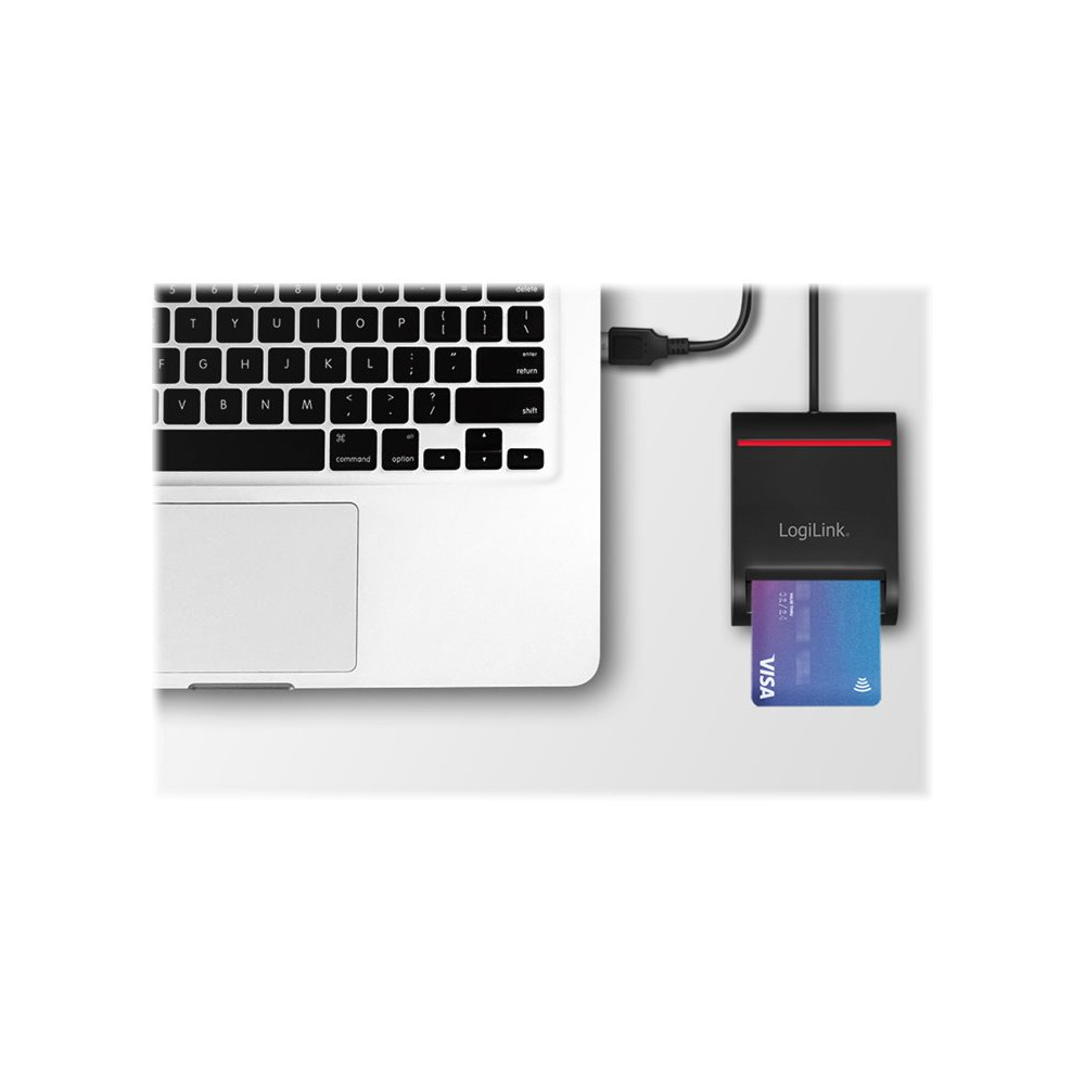 Produktbild för LogiLink SMART-kortläsare - USB 2.0