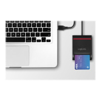 Produktbild för LogiLink SMART-kortläsare - USB 2.0
